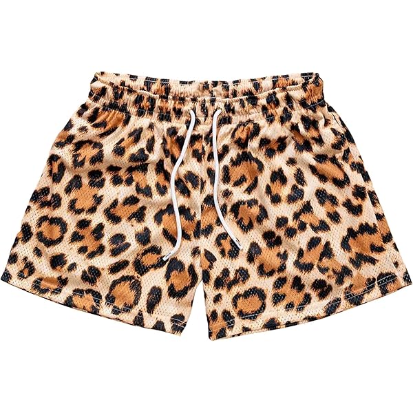 【THM】Leopard shorts Brown　Mサイズ 30686589_59693115_600.jpg
